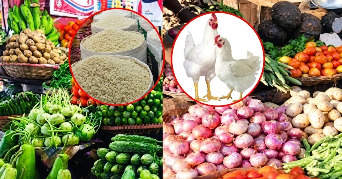 চড়া সবজি-মুরগি-ডিমের বাজারে ঢাকার কাঁচাবাজার