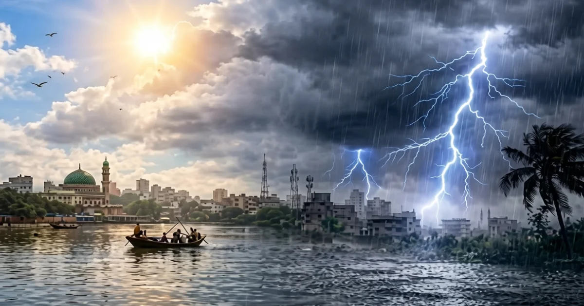 পহেলা বৈশাখে ঝড়-বৃষ্টি সম্ভাবনা ও আবহাওয়ার পূর্বাভাস