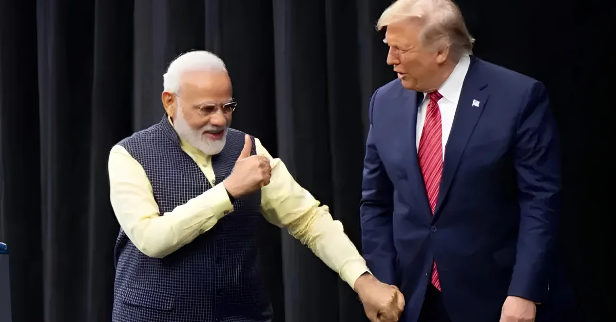 ডোনাল্ড ট্রাম্প ও প্রধানমন্ত্রী নরেন্দ্র মোদি -মীরর বাংলা
