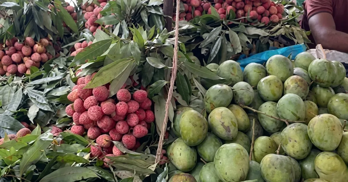 রাজধানীর বাজারে মৌসুমি ফল