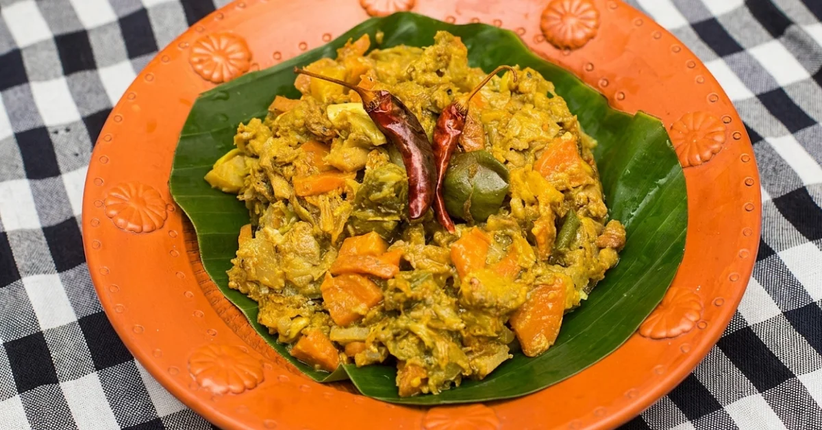 চ্যাপা শুঁটকিতে সবজি