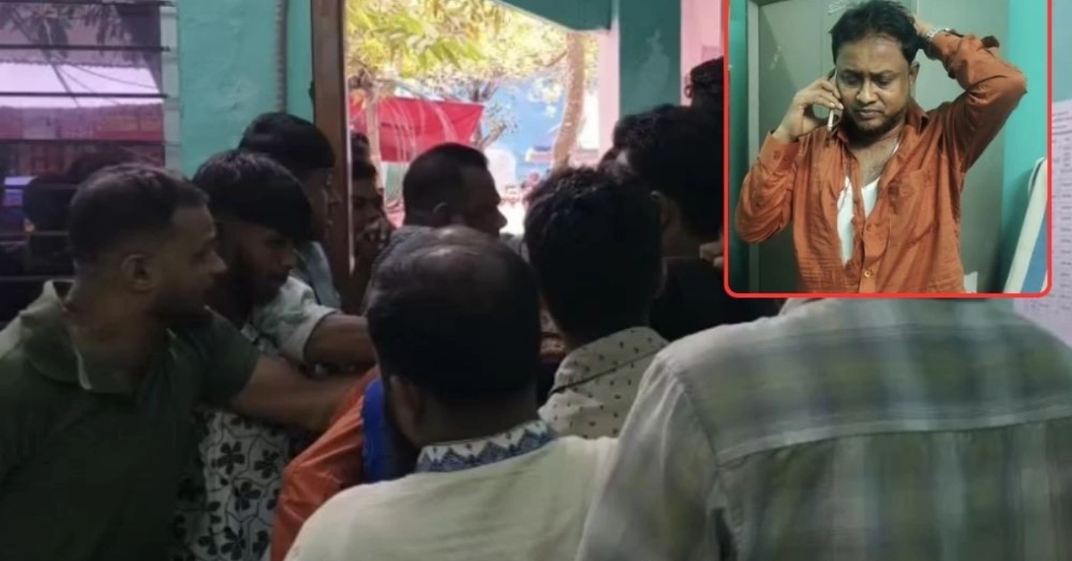 দেবীদ্বারের ফতেহাবাদ ইউনিয়ন পরিষদে চেয়ারম্যানের দায়িত্ব গ্রহণ ঘিরে উত্তেজনার মধ্যে সচিবকে মারধর ও কার্যালয়ে ভাঙচুরের অভিযোগ।