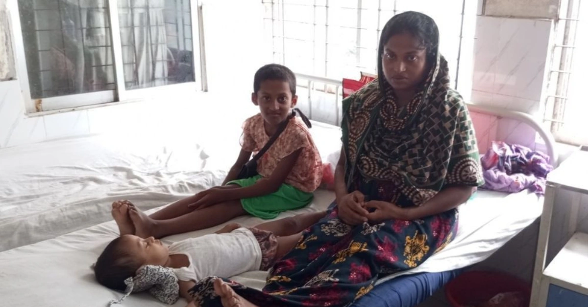 নয় মাসের অন্তঃসত্ত্বা স্ত্রী ও দুই কন্যাসন্তানকে রেখে ছেলে নিয়ে নিখোঁজ বাসচালক; হাসপাতালে চিকিৎসাধীন অসহায় পরিবার।