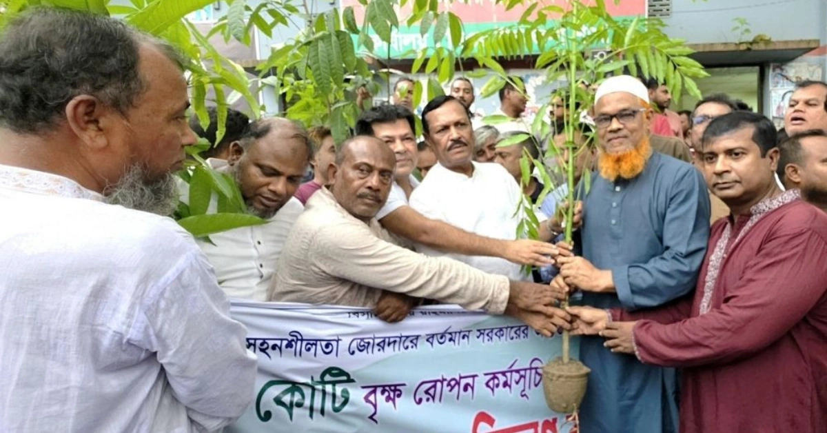 মানিকগঞ্জে বৃক্ষরোপণ কর্মসূচি