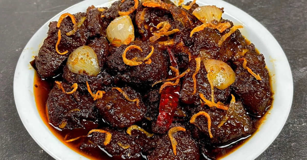গরুর কালা ভুনা রেসিপি