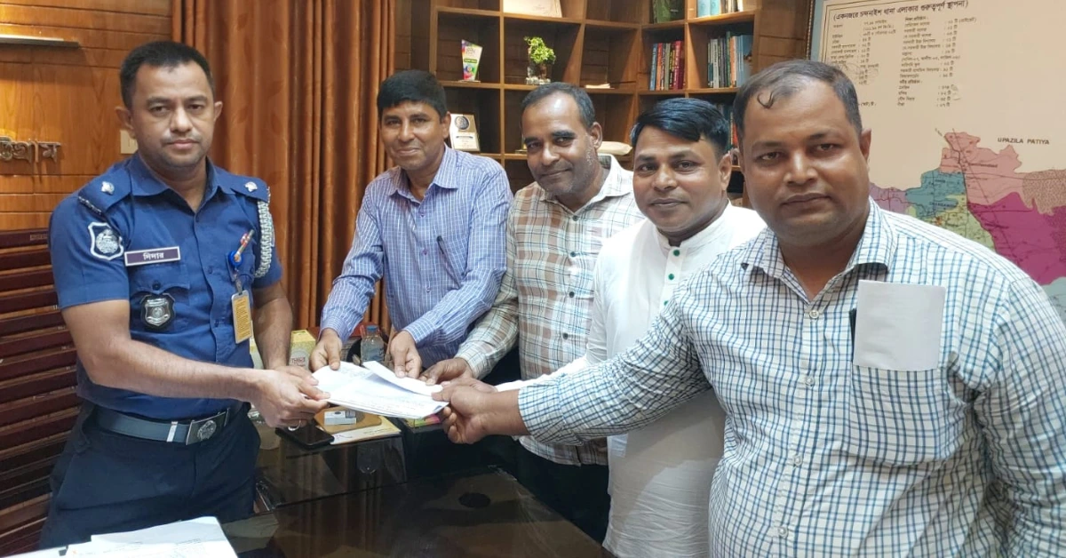 চন্দনাইশ পূজা সফল করার লক্ষ্যে মতবিনিময়।