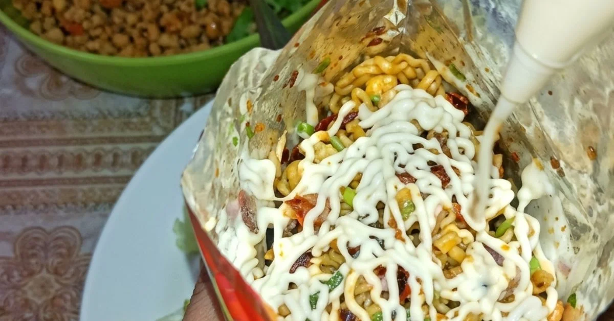 চিপস মাখানো