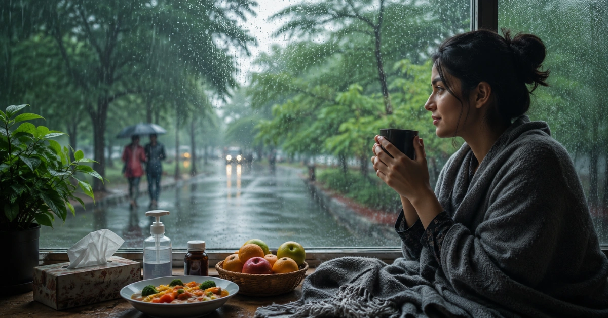 টানা-বৃষ্টিতে-সুস্থ-থাকার-উপায়