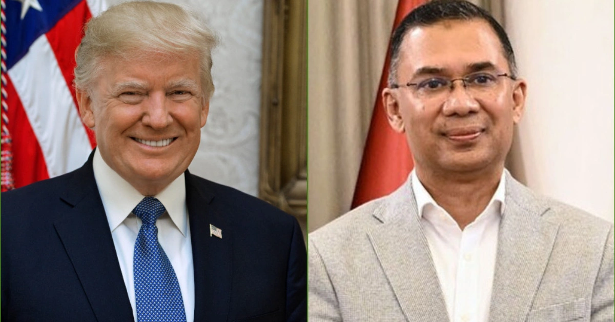 ট্রাম্পকে অভিনন্দন চিঠি