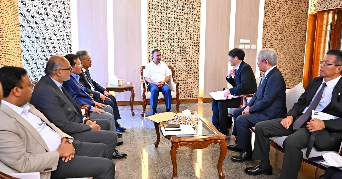 প্রধানমন্ত্রীর সঙ্গে জাপানি প্রতিনিধি দলের সাক্ষাৎ