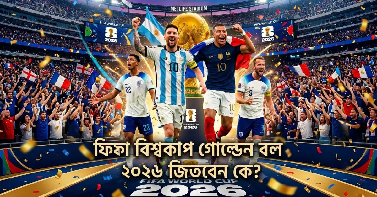 ফিফা বিশ্বকাপ গোল্ডেন বল ২০২৬ জিতবেন কে?