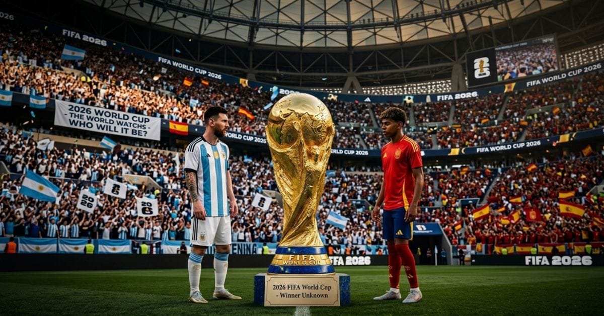 বিশ্বকাপ ফাইনালে ইতিহাস গড়ার লক্ষ্যে মুখোমুখি স্পেন ও আর্জেন্টিনা