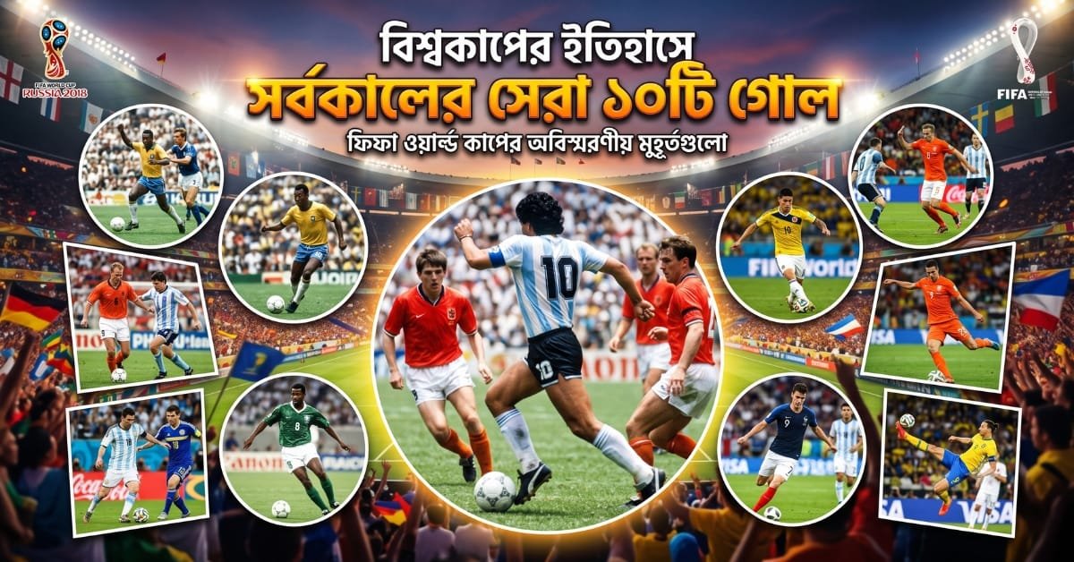 বিশ্বকাপের ইতিহাসে সর্বকালের সেরা ১০টি গোল