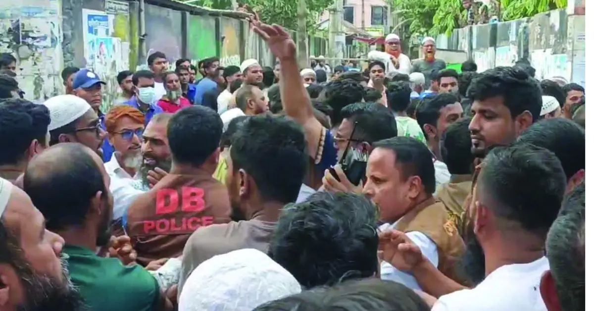 দেওভোগ মাদরাসা পরিস্থিতি