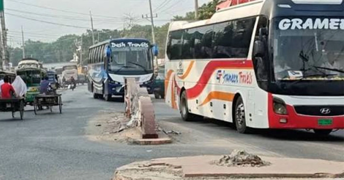 রাজশাহীতে বাস চলাচল শুরু