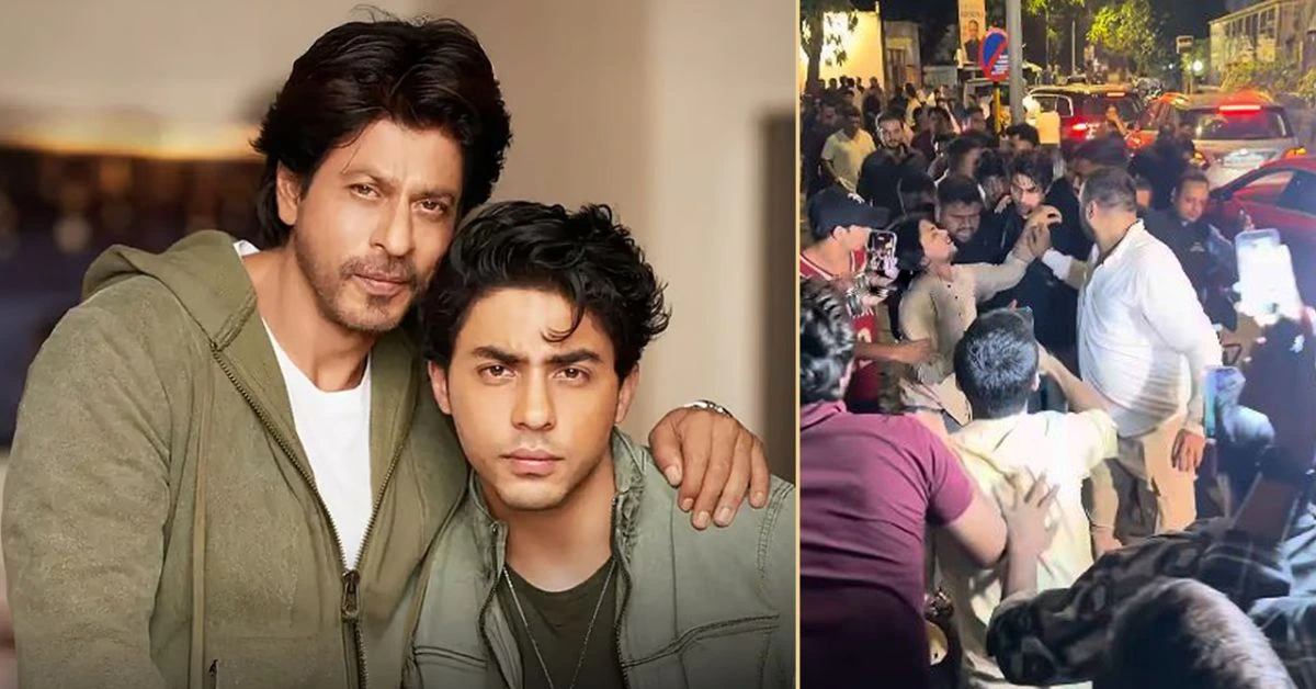 আরিয়ান খান ভক্তকে সাহায্য করছেন