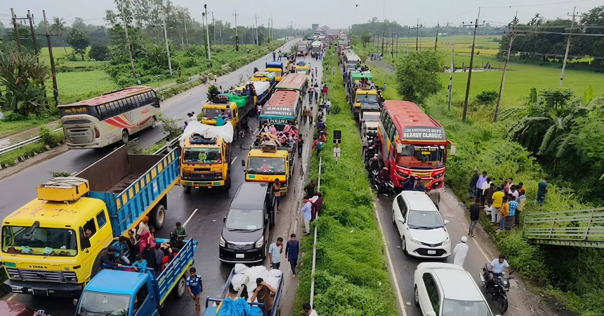 সরাইল যানজট