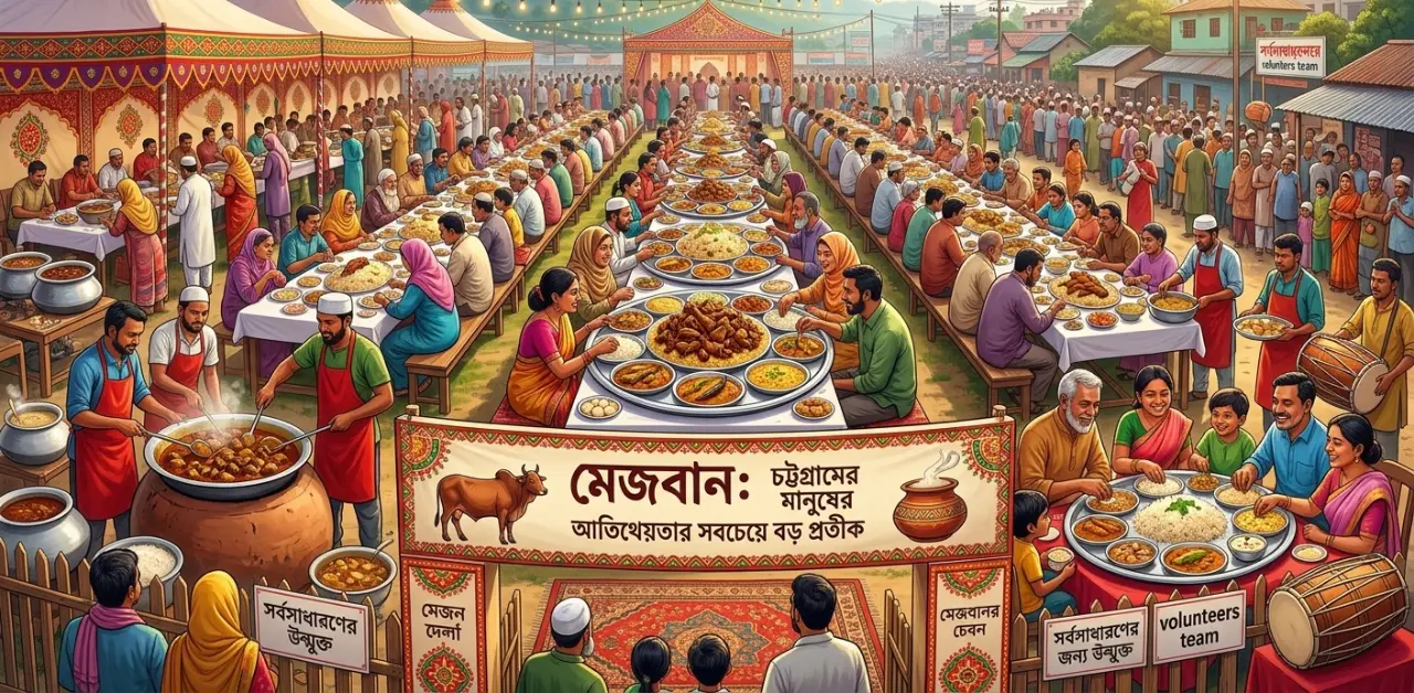 চট্টগ্রামের মেজবান আয়োজন
