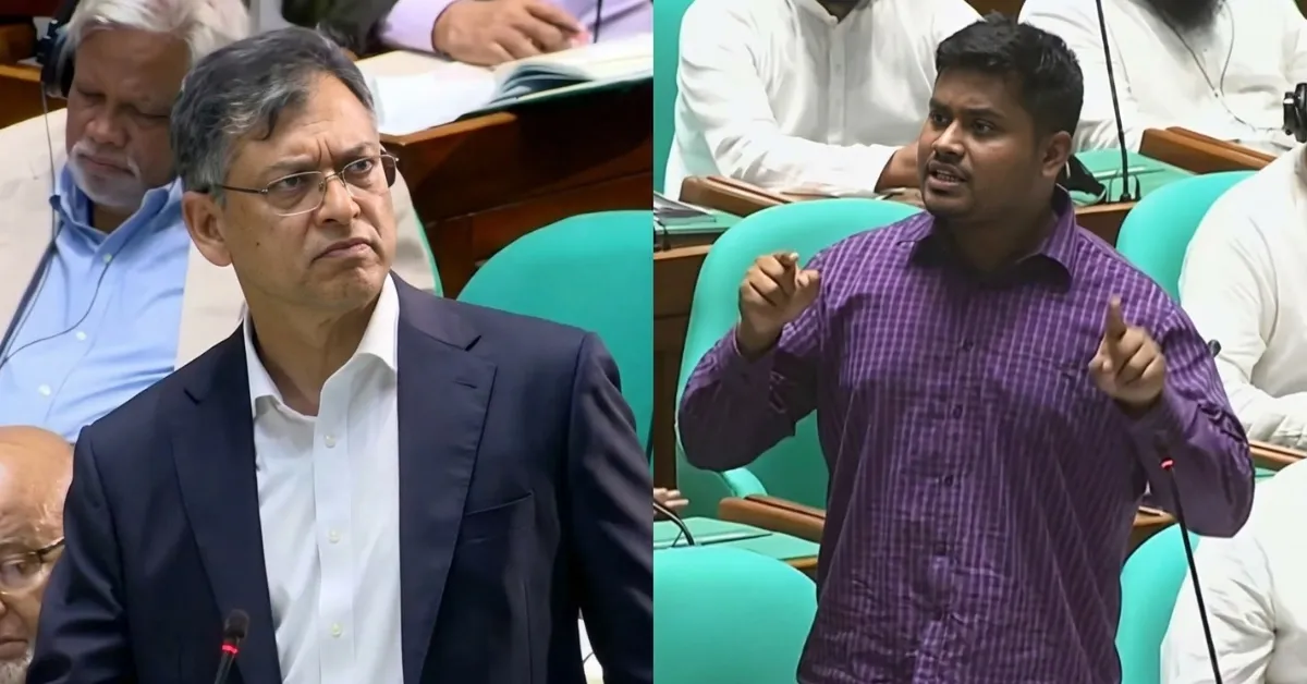 জাতীয় সংসদে উত্তপ্ত পরিস্থিতি