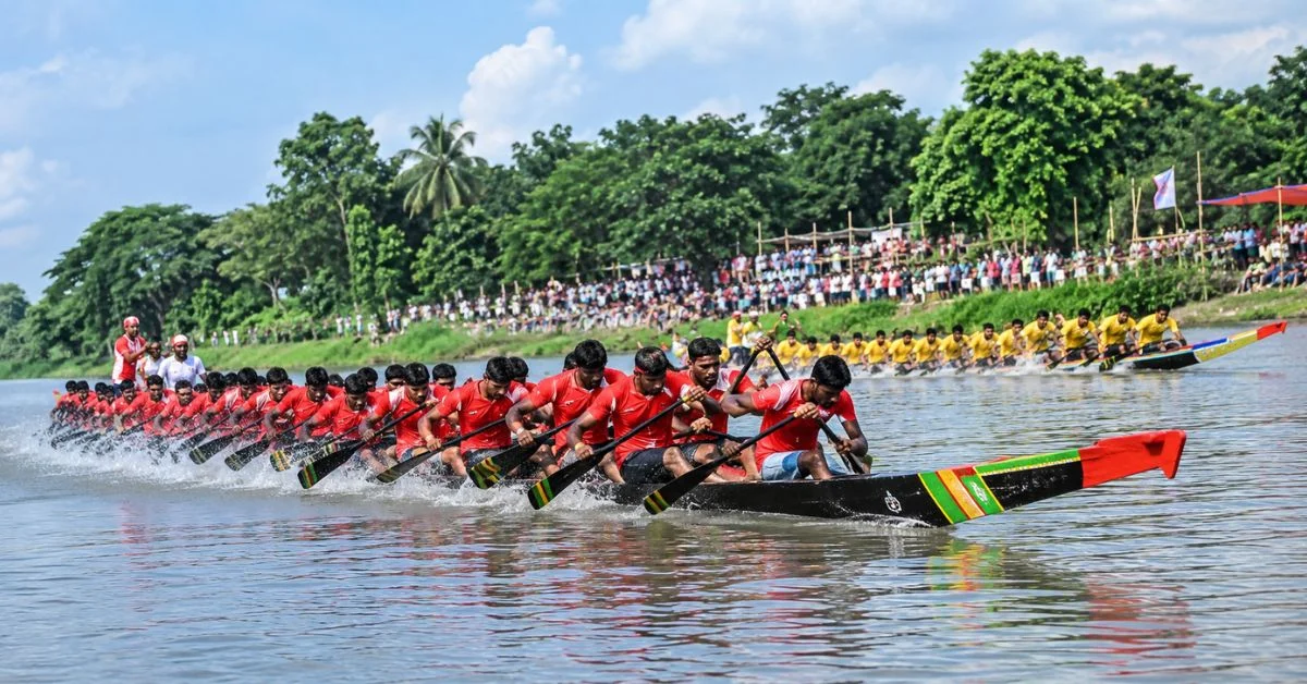 সিলেটে নৌকাবাইচ