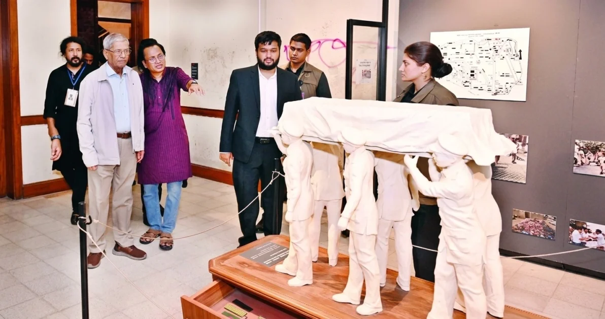 জুলাই গণ-অভ্যুত্থান স্মৃতি জাদুঘরের প্রদর্শনী