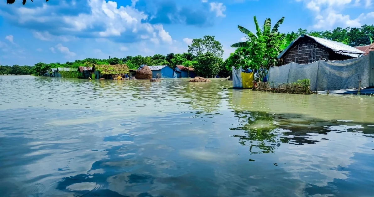 দৌলতপুরে পানি বৃদ্ধি