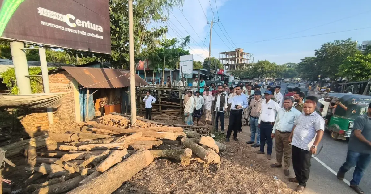 বিজিসি ট্রাস্ট এলাকায় অবৈধ দখল উচ্ছেদ