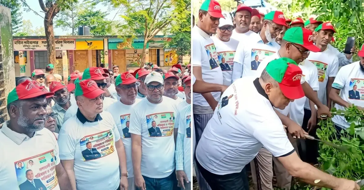 কাজিপুর সোনামুখীতে ডেঙ্গু সচেতনতা অভিযান