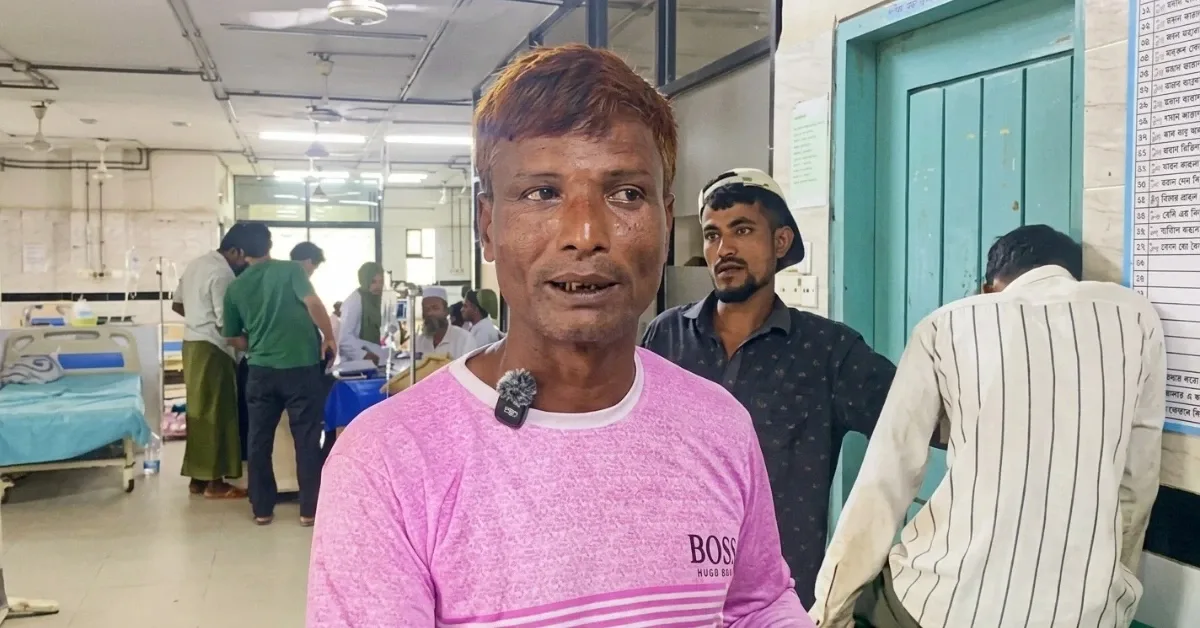 টমটমচালক আমির হামজা।