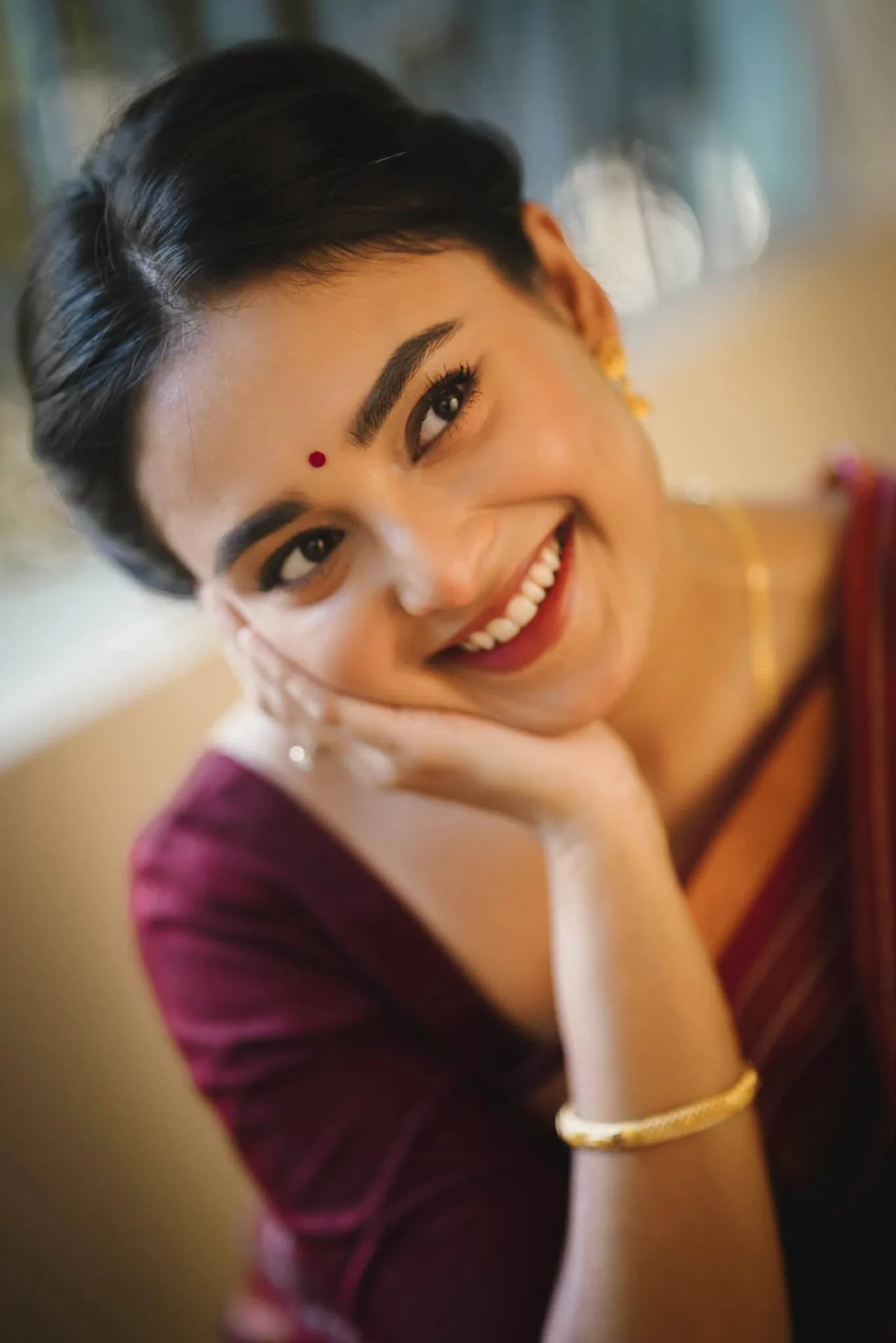 "এক চিমটি লজ্জা, দু'চিমটি মিষ্টি": শাড়িতে নতুন ফটোশুটে তটিনি