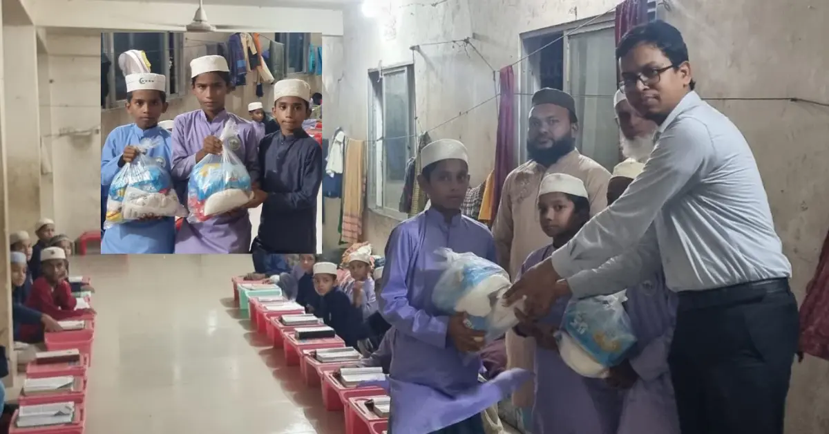 চন্দনাইশে এতিমখানা পরিদর্শনে ইউএনও