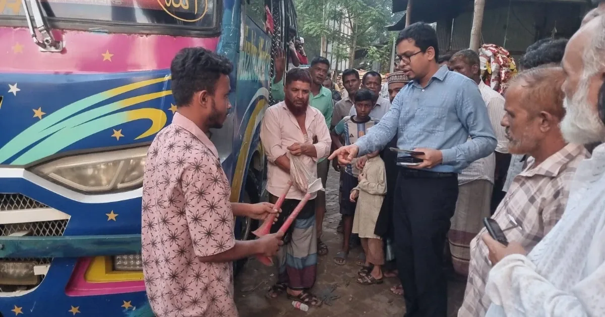 চন্দনাইশে হাইড্রোলিক হর্নের দায়ে জরিমানা