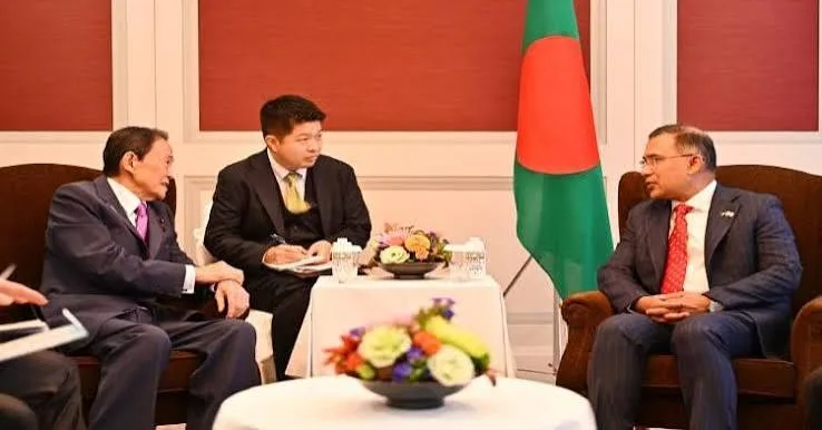 তারেক রহমান ও তারো আসোর বৈঠক