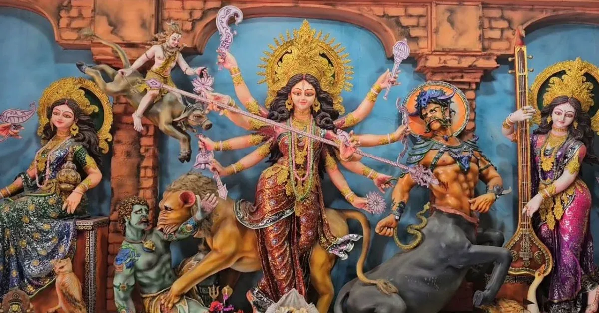 কচুয়ায় দুর্গাপূজা