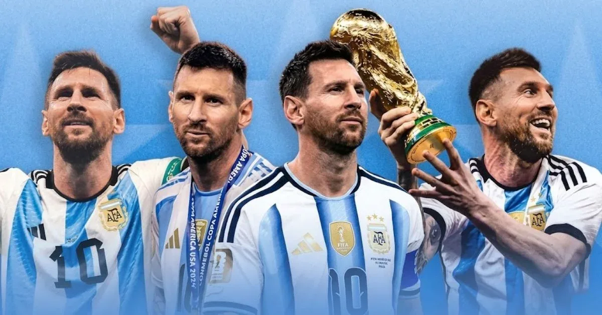 মেসির তিন লক্ষ্য