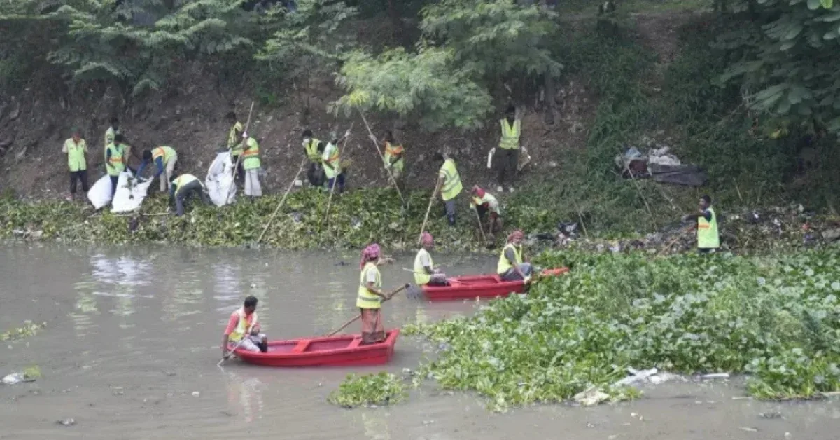 মোহাম্মদপুরের ৪০ ফুট খাল পরিষ্কার ও পুনরুদ্ধার কার্যক্রম