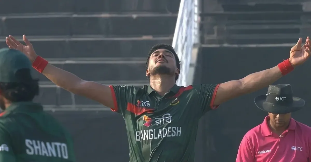 তাসকিনের আঘাতে জিম্বাবুয়ের তিন উইকেট