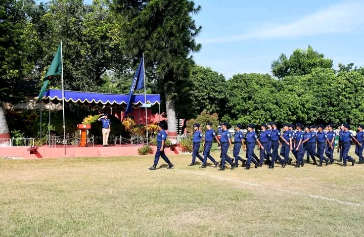 দিনাজপুর জেলা পুলিশের মাস্টার প্যারেড