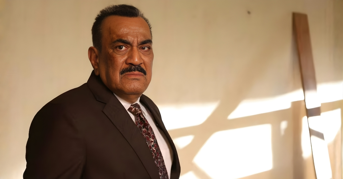 শিবাজী সাটম এসিপি প্রদ্যুমন চরিত্রে সিআইডি সিরিয়ালের দৃশ্য