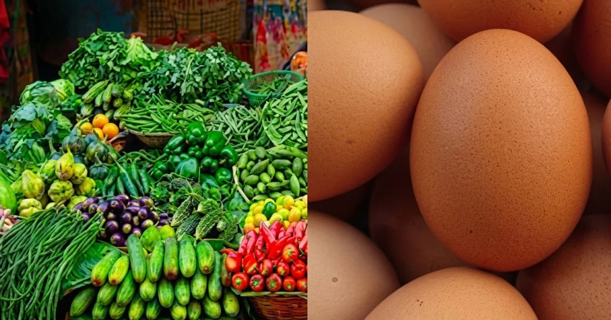 চড়া সবজি-মুরগি-ডিমের বাজারে ঢাকার কাঁচাবাজার